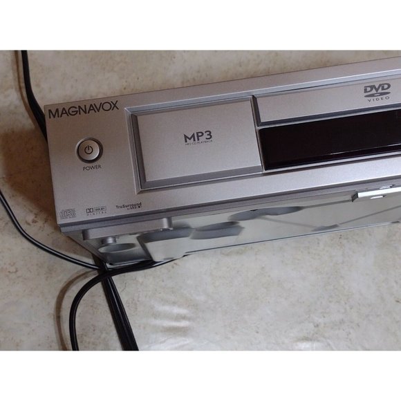 Phillips Magnavox DVD CD Player MP3 Digital Surround With Audio Cables MDV430 - Picture 4 of 10